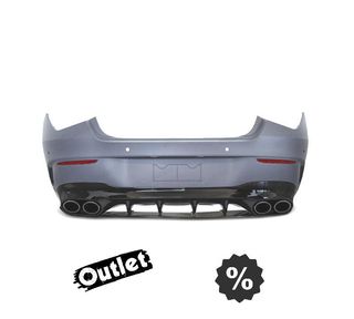 PARAGOLPES TRASERO MERCEDES CLA W118 LOOK AMG CLA45S 19-23