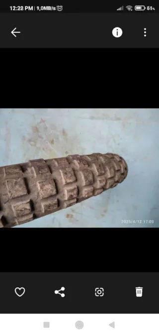 Llanta delantera de Rieju RR.