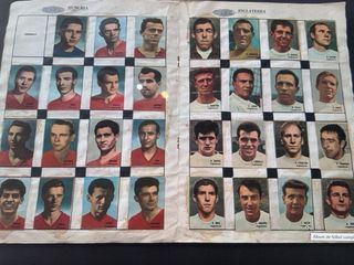 Album Mundial Futbol 1966 Disgra