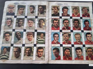 Album Mundial Futbol 1966 Disgra