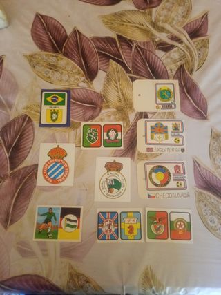 Cromos de fútbol antiguos