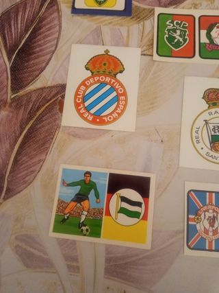 Cromos de fútbol antiguos