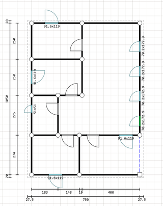 Casa Madera 78 m2 - 3 Dormitorios