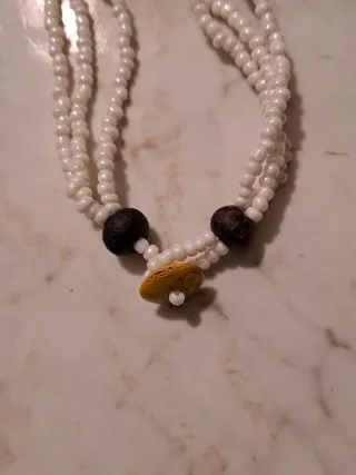 Collane lunghe perline e ciondolo