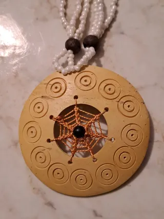 Collane lunghe perline e ciondolo