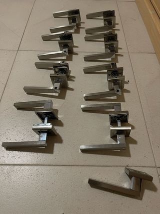 Manillas Acero Inox: 8 pares + 2 sueltas
