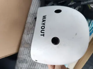 Patines en línea Rollerblade y casco