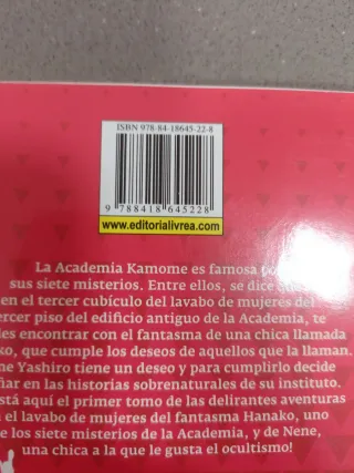 Hanako-Kun : El Fantasma del Lavabo 1