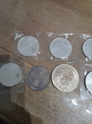 Monedas de plata