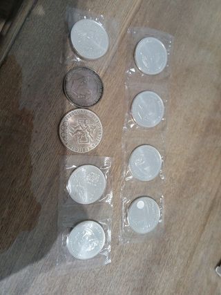 Monedas de plata