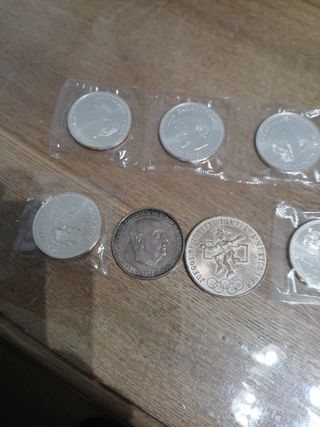 Monedas de plata