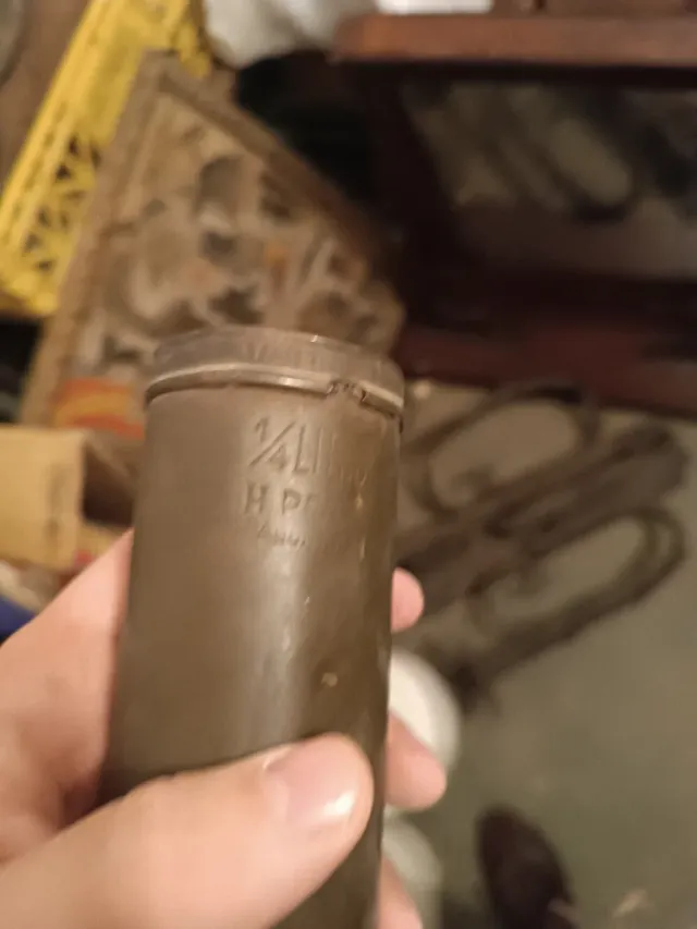 Juego de 6 botes medidores de metal