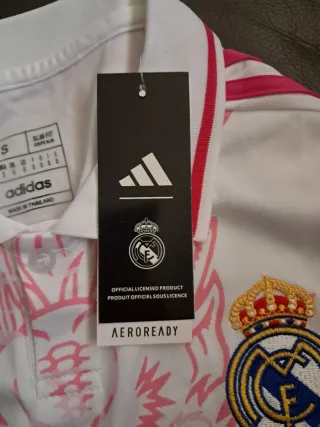 Camiseta Real Madrid Dragón Rosa Talla S