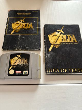 Zelda Ocarina of Time - Juego, Manual y Guía