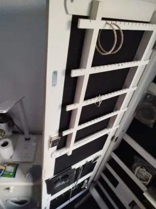 Armario Joyero con Espejo y pie