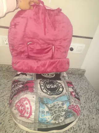 Funda de carro bebe de invierno acolchada