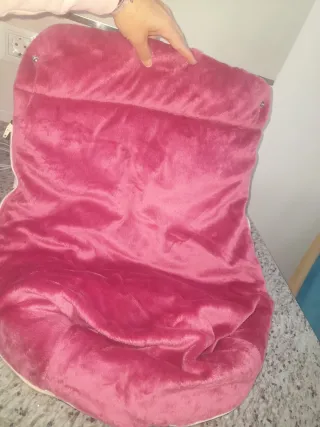 Funda de carro bebe de invierno acolchada