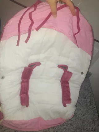 Funda de carro bebe de invierno acolchada