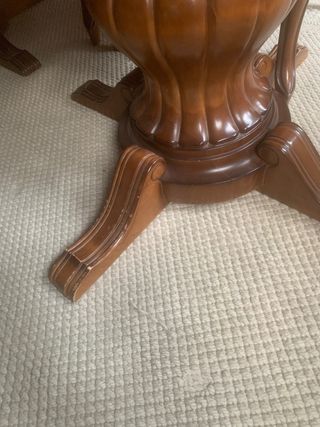 Mesa Comedor + 6 Sillas de Madera.