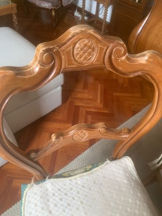 Mesa Comedor + 6 Sillas de Madera.