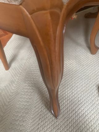 Mesa Comedor + 6 Sillas de Madera.