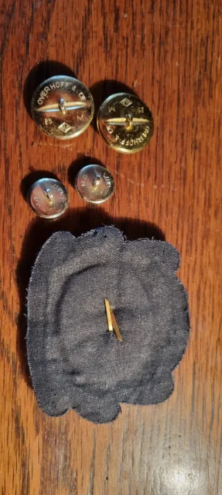 Bottoni ed emblema ufficiale Marina Tedesca. Militaria