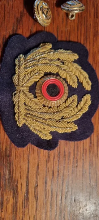 Bottoni ed emblema ufficiale Marina Tedesca. Militaria