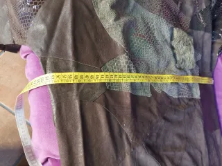 Blusa/vestito pelle vintage anni '80