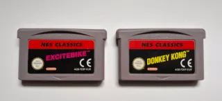 Juegos GBA Donkey Kong y Excitebike