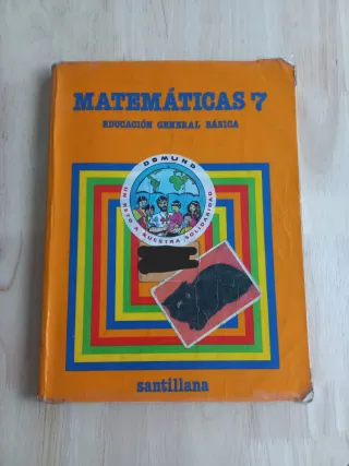 Libro santillana 7 EGB matemáticas