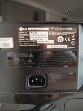 TV LG Flatron HD Monitor M2062D