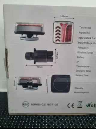 Kit Luces LED Inalambricas para Remolque