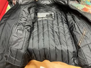 Chaqueta de Moto Bering piel Negra