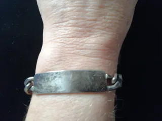 Pulsera Antigua de Plata