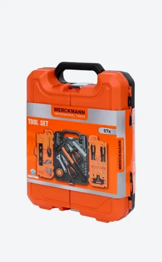 Maletín de herramientas Werckmann 57 piezas