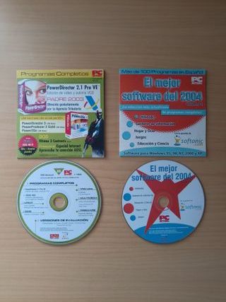Lote de 2 CDs revista PC Actual 164 (Junio 2004)