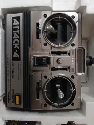 Equipo nuevo radiocontrol Futaba PPAM40 FP-T4NBL