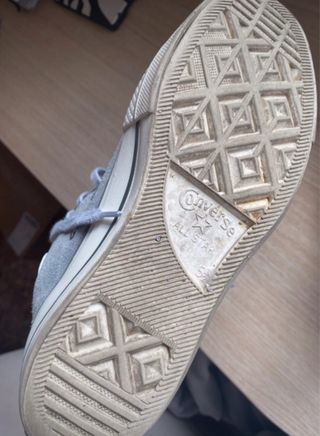 Converse Altas Grises/Azules