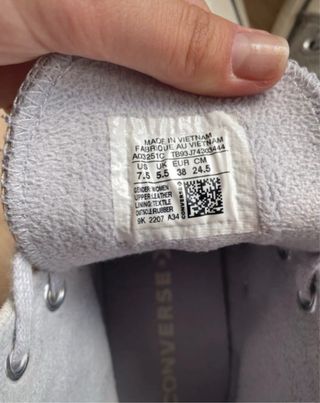 Converse Altas Grises/Azules