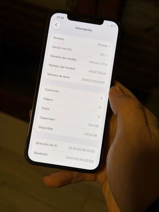 iPhone 12 Pro 256GB Azul como nuevo