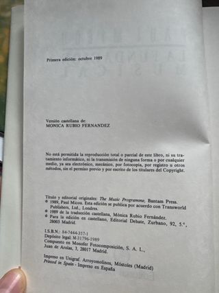 Paul Micou - La Fundación Musical