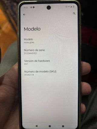 Motorola Moto G04s Gris