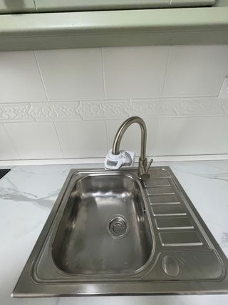 Cocina modular verde + complementos