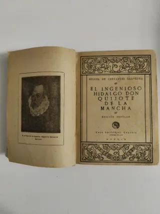 El ingenioso hidalgo don Quijote de la Mancha