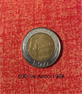 500 Lire Anno 1984