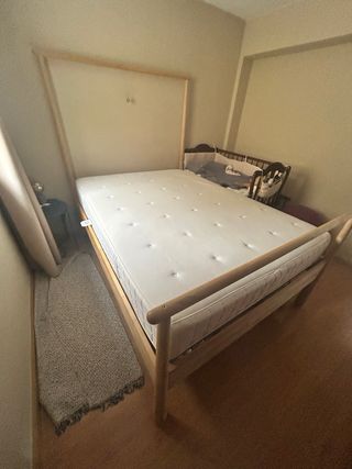 Cama IKEA Gjora 140x200 + Somier + Colchón