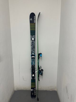 Esquís Fischer Watea 88 184 con Fijaciones Guardia