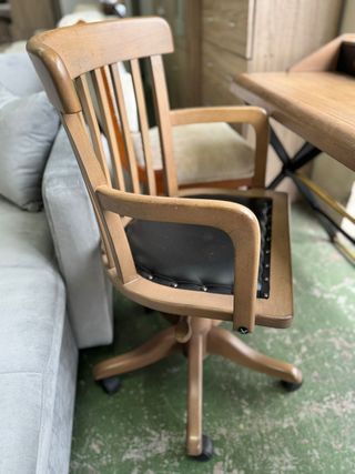 Escritorio y Silla Madera y Metal