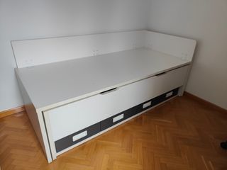 Cama nido con cajones inferiores