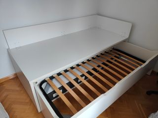 Cama nido con cajones inferiores